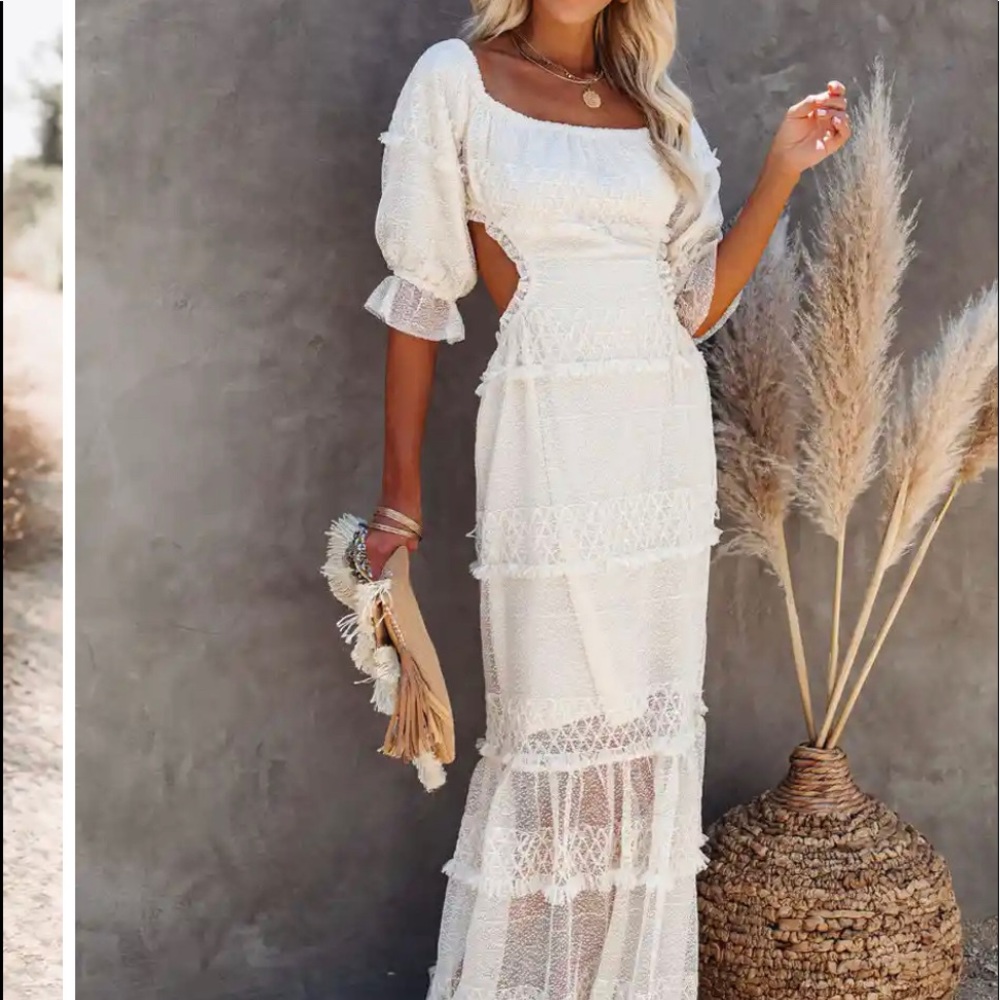NWT skyLar Rose Porsha Dress Boho Beach M